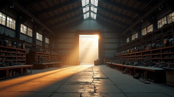 Hangars et ateliers : faire redescendre l'air chaud accumulé en hauteur