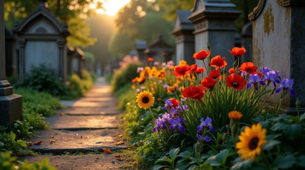 Les meilleures plantes pour cimetière : une sélection inattendue