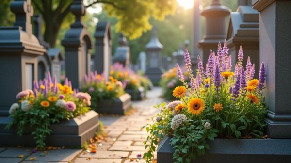 Top 10 plantes originales pour embellir les cimetières