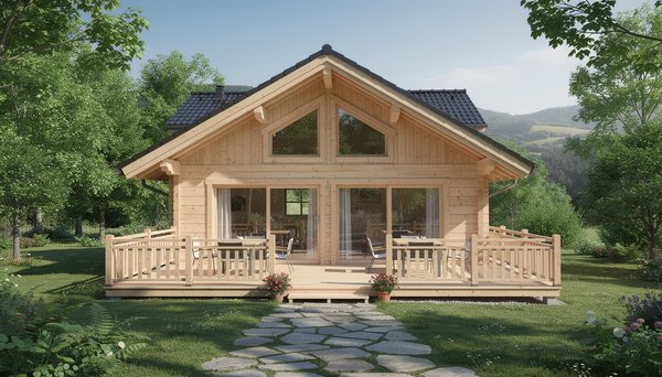 Tout savoir sur le chalet de 80 m² en bois habitable pour votre projet